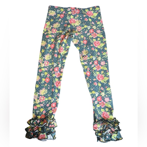 Matilda Jane Floral Legging Pants--4T - Picture 1 of 4